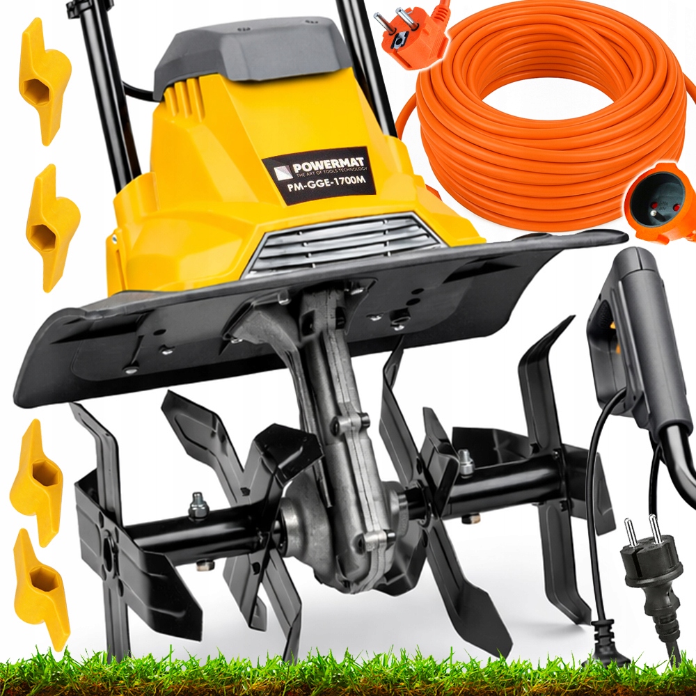 Elektrický kultivátor Powermat 1700 W 36 cm 220 mm